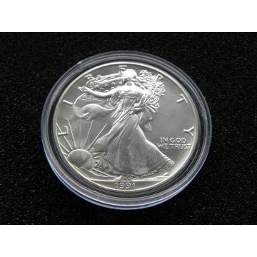 Stříbrná mince American Eagle 1 OZ 1990