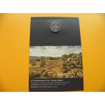 2 euro mince sběratelské Malta 2020 - Skorba -BU F