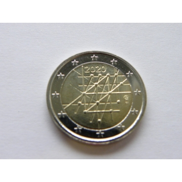 2 euro mince sběratelské Finsko 2020 -100 let univerzity Turku - UNC