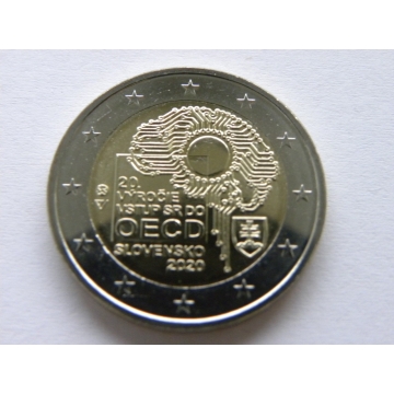 2 euro mince sběratelské Slovensko 2020 - UNC