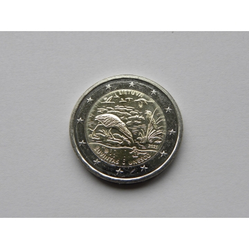 2 euro mince sběratelské Litva 2021 - Žuvintas - UNC