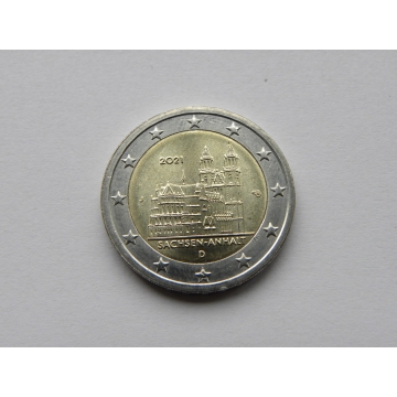 2 euro mince sběratelské Německo 2021 - Magdeburg 1 ks - UNC