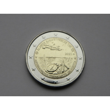 2 euro mince sběratelské Finsko 2021 - Alandy- UNC