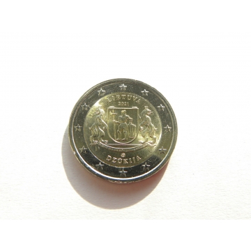 2 euro mince sběratelské Litva 2021 - Dzúkija - UNC