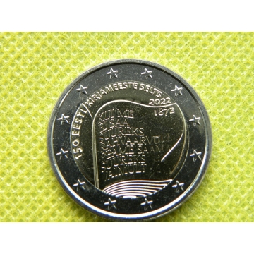 2 euro mince sběratelské Estonsko 2022 - Literáti - UNC