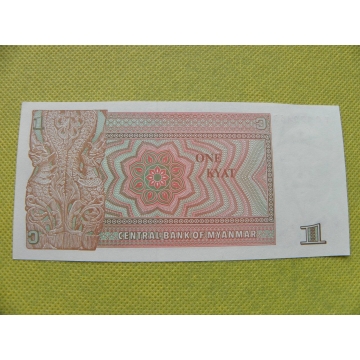 bankovka 1kyat/1990