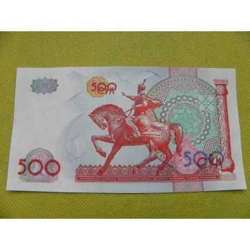 bankovka 500 somů/1999