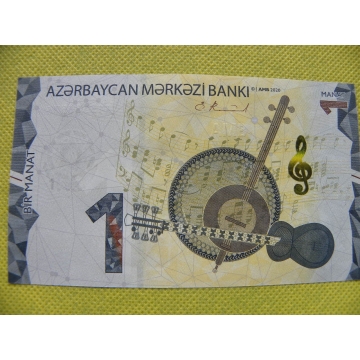 bankovka 1 manat - 2020