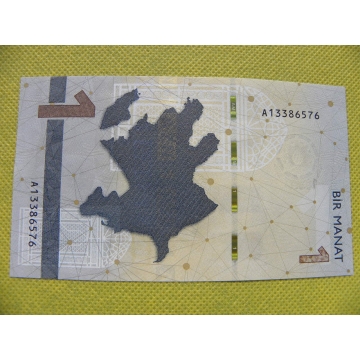 bankovka 1 manat - 2020