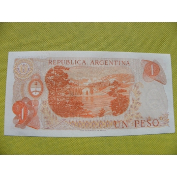 bankovka  1 peso - 1970-73