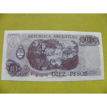 bankovka  10 pesos - 1976