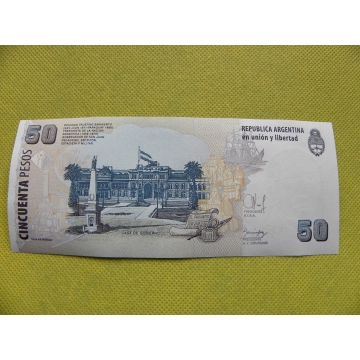 bankovka 50 pesos - 2003