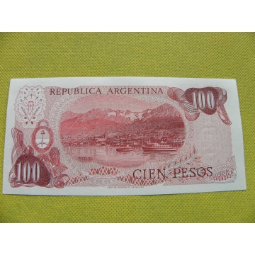 bankovka  100 pesos - 1976-78