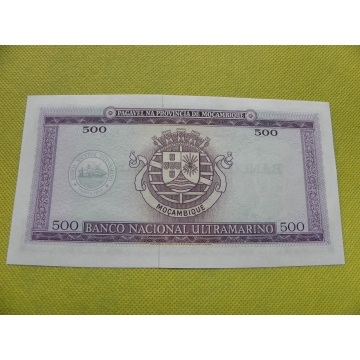 bankovka  500 escudos - 1967