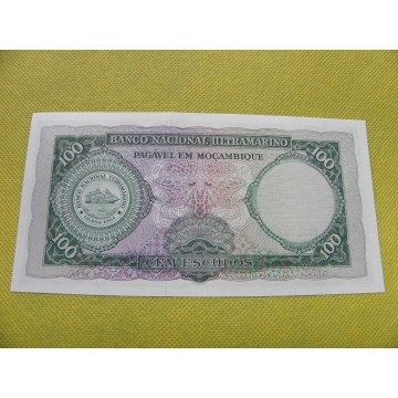 bankovka  100 escudos - 1961