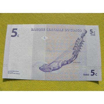 bankovka  5 centimes - 1997