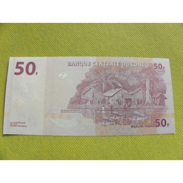 bankovka 50 francs 2013