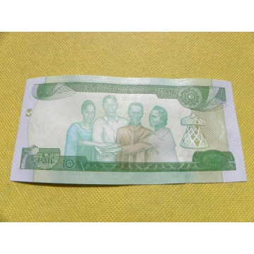 bankovka  10 birr - 2012-2020