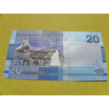 bankovka 20 dalasis - 2019 