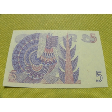 bankovka 5 kronor 1976
