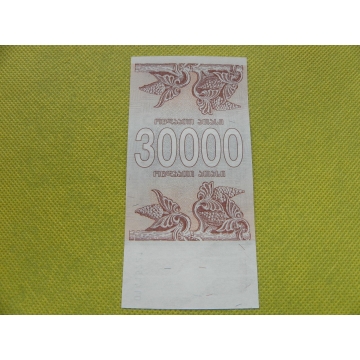 bankovka 30 000 kuponi (laris) 1994