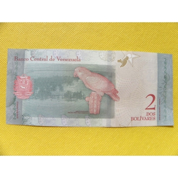bankovka 2 bolívares - 2018 série N