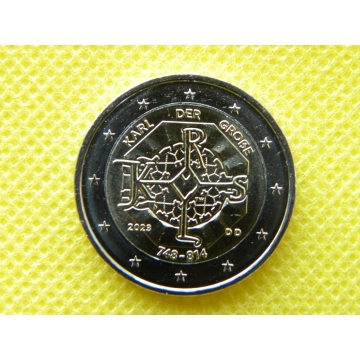 2 euro mince sběratelské Německo 2023 - Karel Veliký- UNC