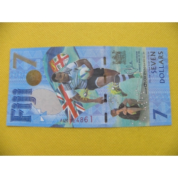 bankovka 7 dollars - Fiji 2017 /UNC