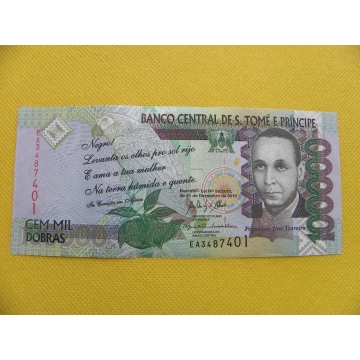 bankovka 100000 dobras - Saint Thomas a Prince 2013 /UNC