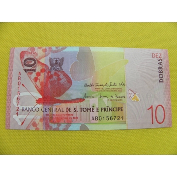 bankovka 10 dobras - Saint Thomas a Prince 2020 /UNC