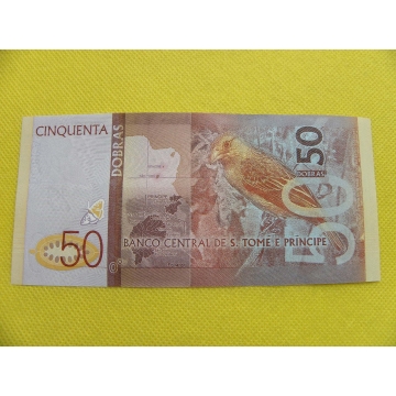 bankovka 50 dobras - Saint Thomas a Prince 2016 /UNC