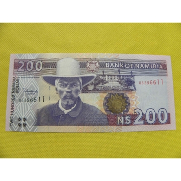 bankovka 200 dollars - Namibia1996/UNC