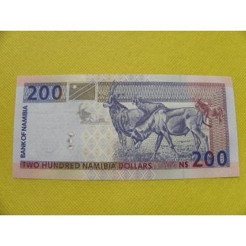 bankovka 200 dollars - Namibia1996/UNC