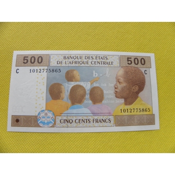bankovka 500 franků CFA/2002 