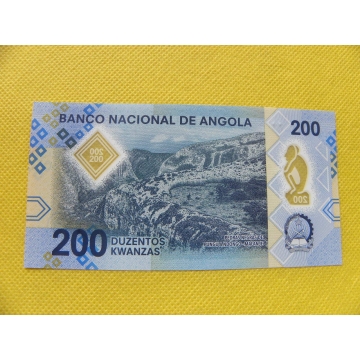 bankovka 200 kwanzas Angola 2020 /UNC - polymer