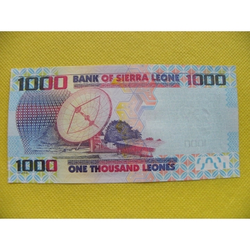 bankovka 1000 leones Sierra Leone 2021/UNC