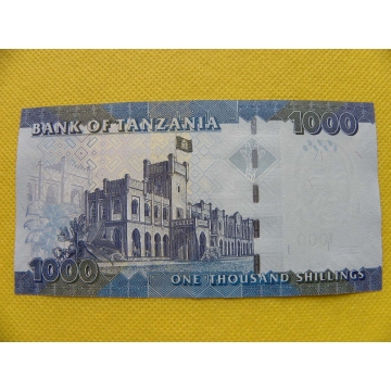 bankovka 1000 šilinků Tanzania 2020 /UNC