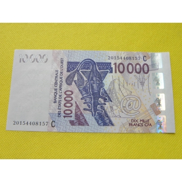 bankovka 10000 francs CFA zádní afrika 2003 /UNC