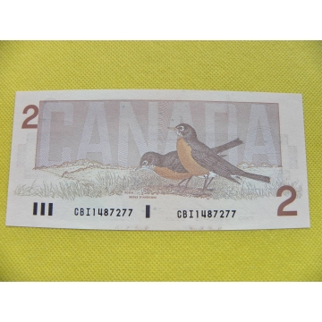 bankovka 2 dollars Kanada 1986 /UNC