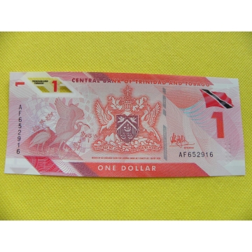 bankovka 1 dollar Trinidad a Tobago 2020 UNC - polymer