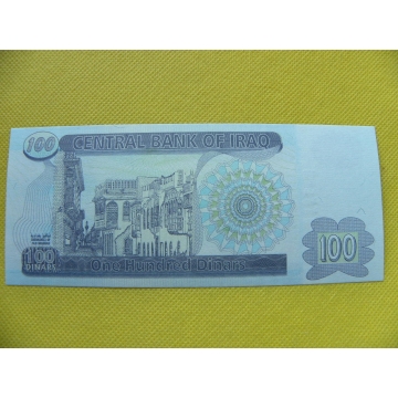 bankovka 1000 dinars Irák 2002 /UNC