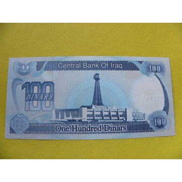 bankovka 100 dinars Irák 1994 /UNC