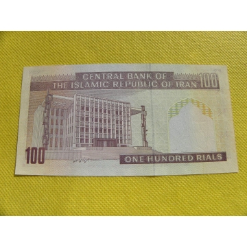 bankovka 100 rials Indie 1985 /UNC - podpis 28