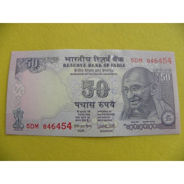 bankovka 50 rupees Indie 2017 /UNC