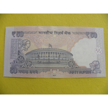 bankovka 50 rupees Indie 2017 /UNC
