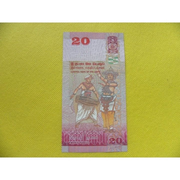 bankovka 20 rupees Srí Lanka 2010 /UNC