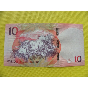 bankovka 10 maloti Lesotho 2021 /UNC