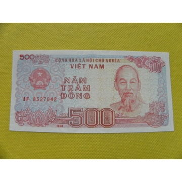 bankovka 500 dong Vietnam 1988 /UNC 