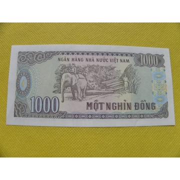 bankovka 1000 vong Vietnam 1988 /UNC