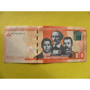 bankovka 100 pesos...